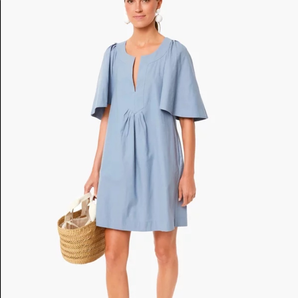 Tuckernuck Pomander Place Blue Dress Small